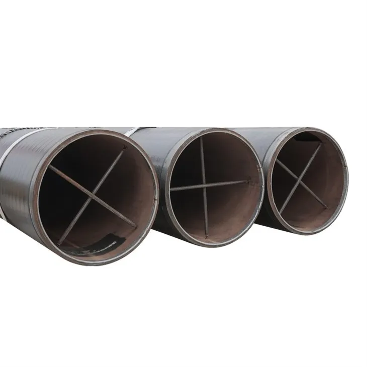 3PE Anti-Corrosion ERW Steel Pipe DN600 ASTM A53 GR.B For Oil Pipeline Projects
